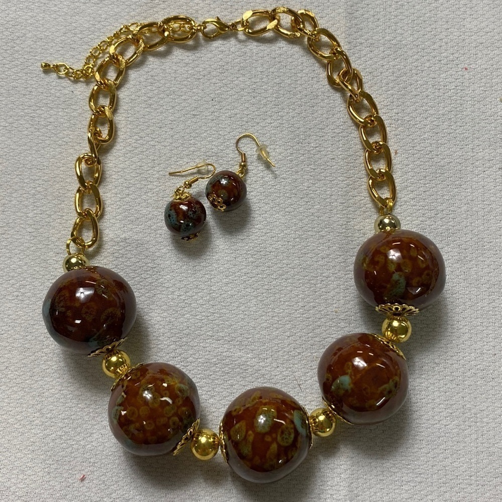 Necklace snd Earring Set (BC)